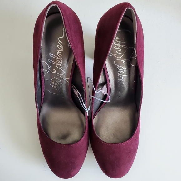 Wine Libby Edelman Heels - Picture 4 of 4